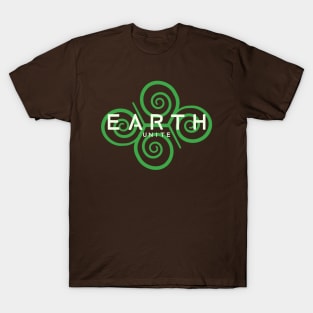 Earth Unite Earth Tribe Earth Nation Earth Warrior T-Shirt